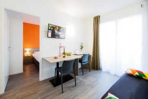 Inviting 1-bedroom apartment in La Cepiere neighbourhood