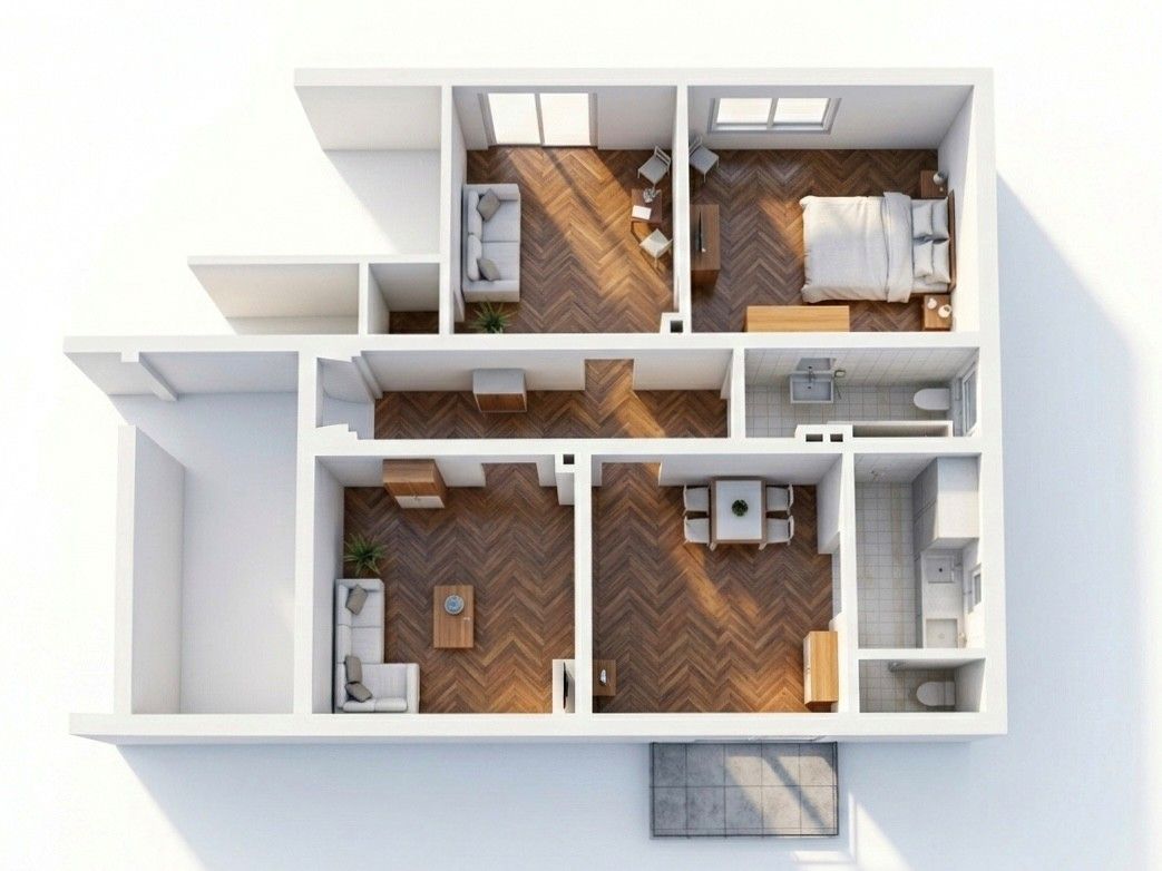 Fully Equipped, Comfortable Apartment In Recklinghausen - For Fitters, Business Travelers, Interns O - 1