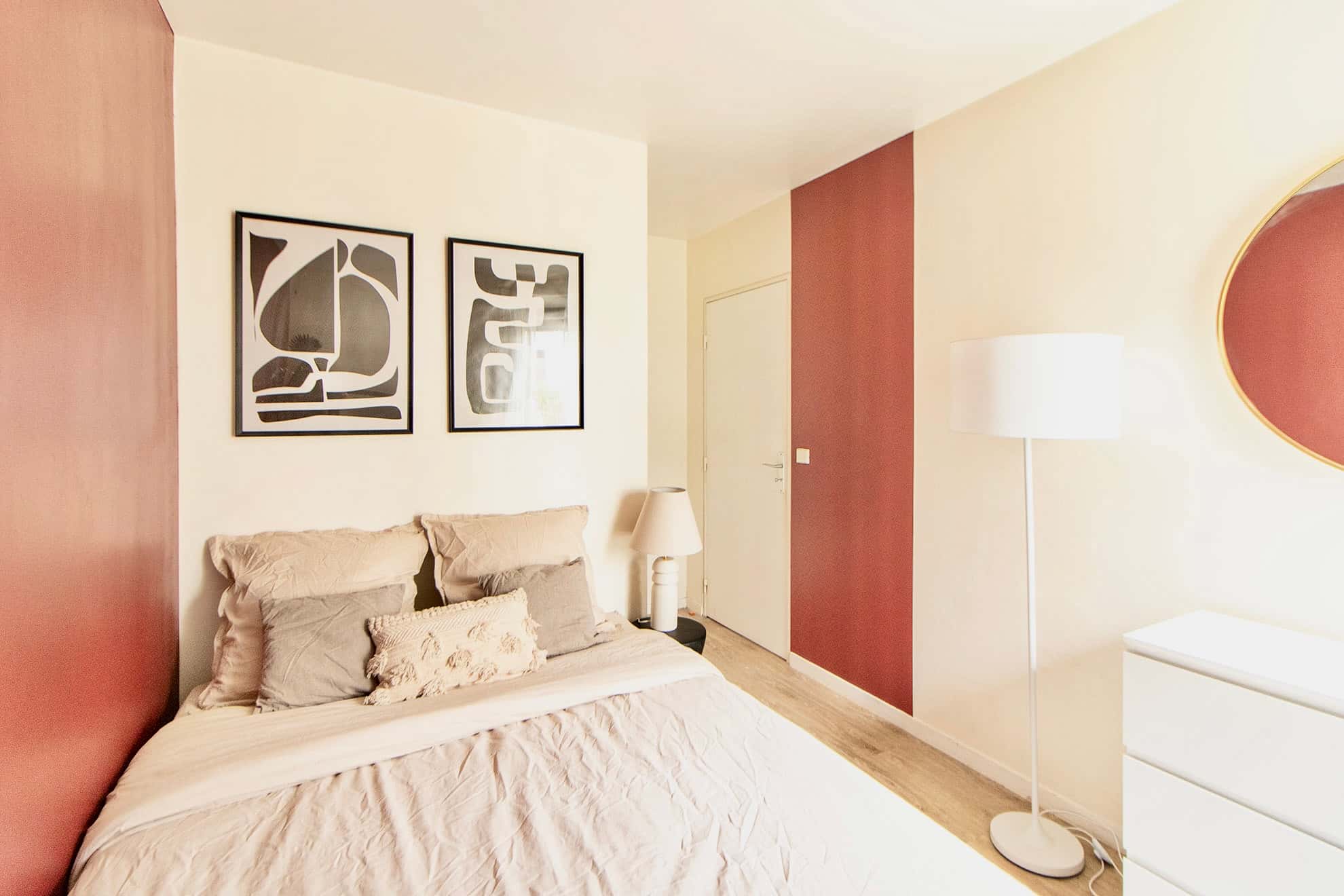 13 m² bedroom in coliving at the gates of Paris