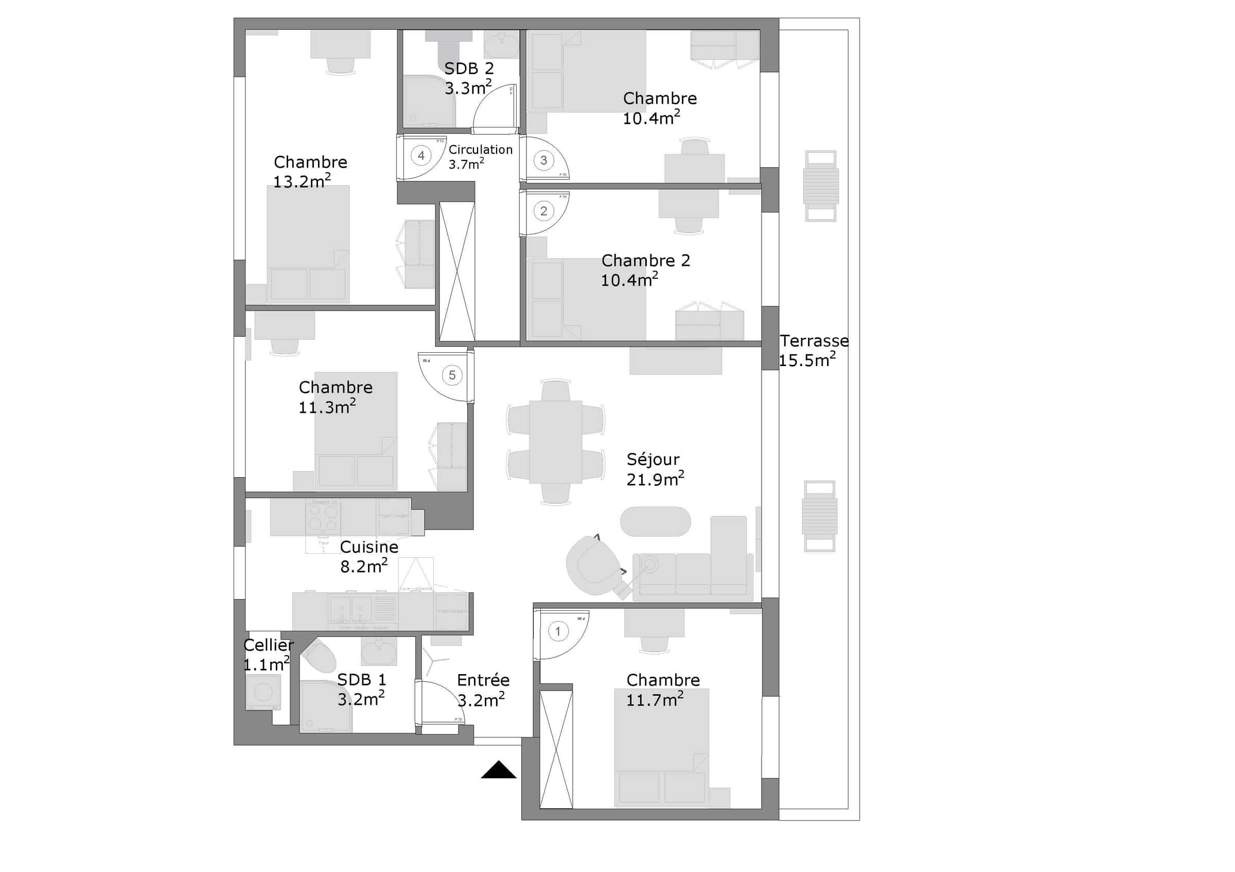 Single Room - Palaiseau Ardenay 2 - Private Room (3) - Gallery - 6
