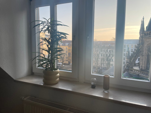 Stylish 110 sqm Furnished Altbau Apartment with Balcony in Prime Leipzig Süd Location
