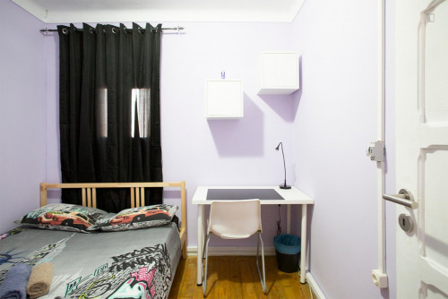 Double bedroom in Bairro Alto, central Lisbon