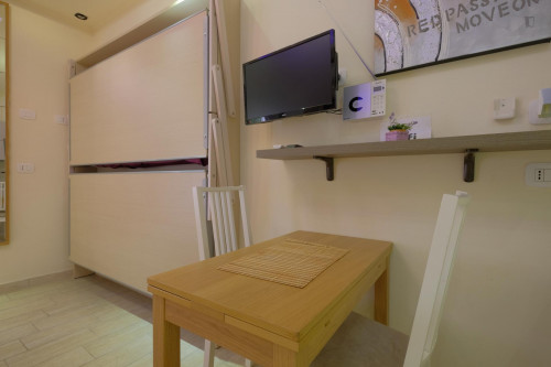 Alluring studio flat near Re Di Roma metro station