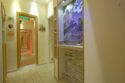 Comfy studio close to Ponte Lungo metro station