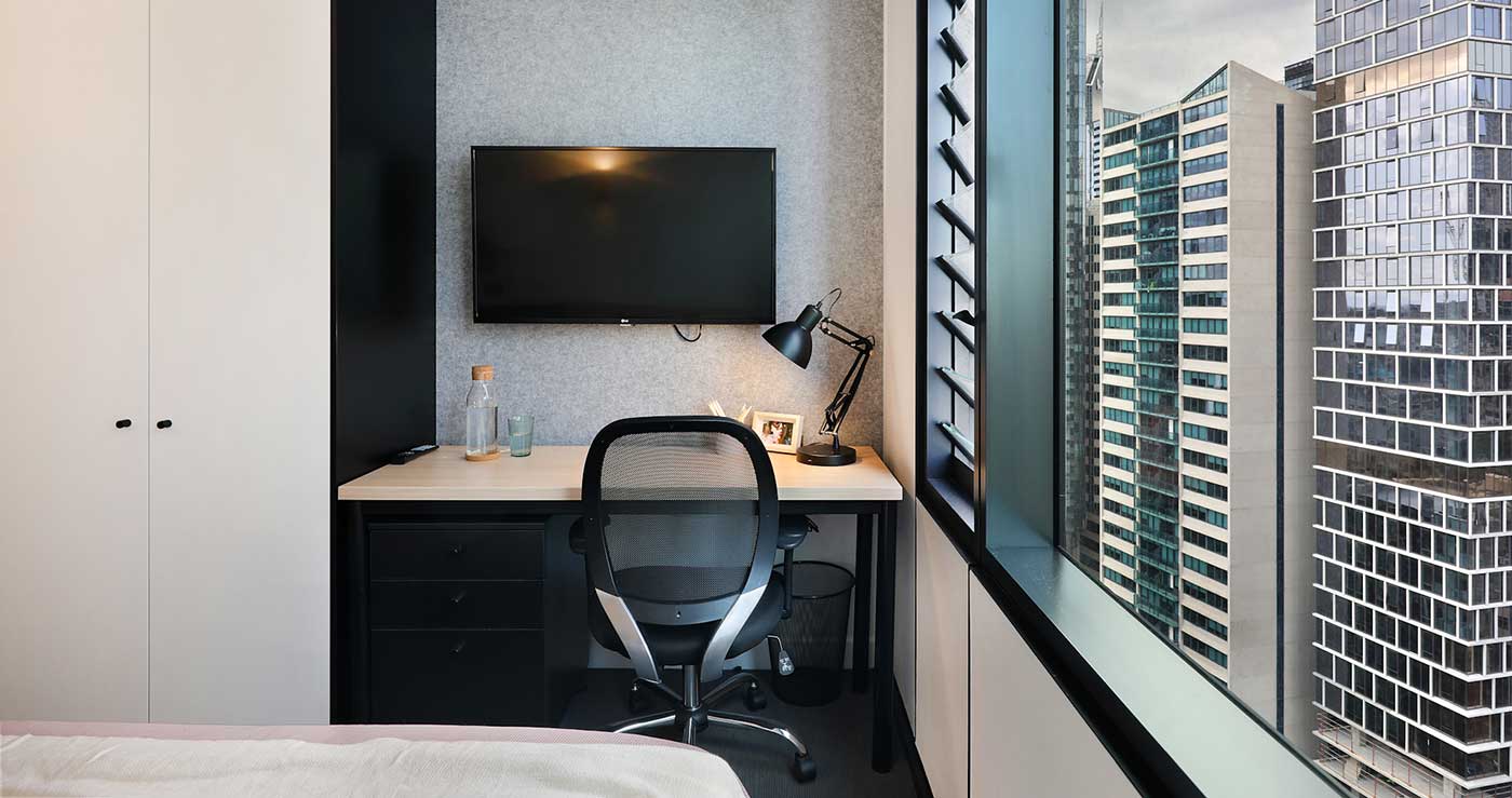 Standard Studio Apartment - Iglu Melbourne City - Gallery - 3