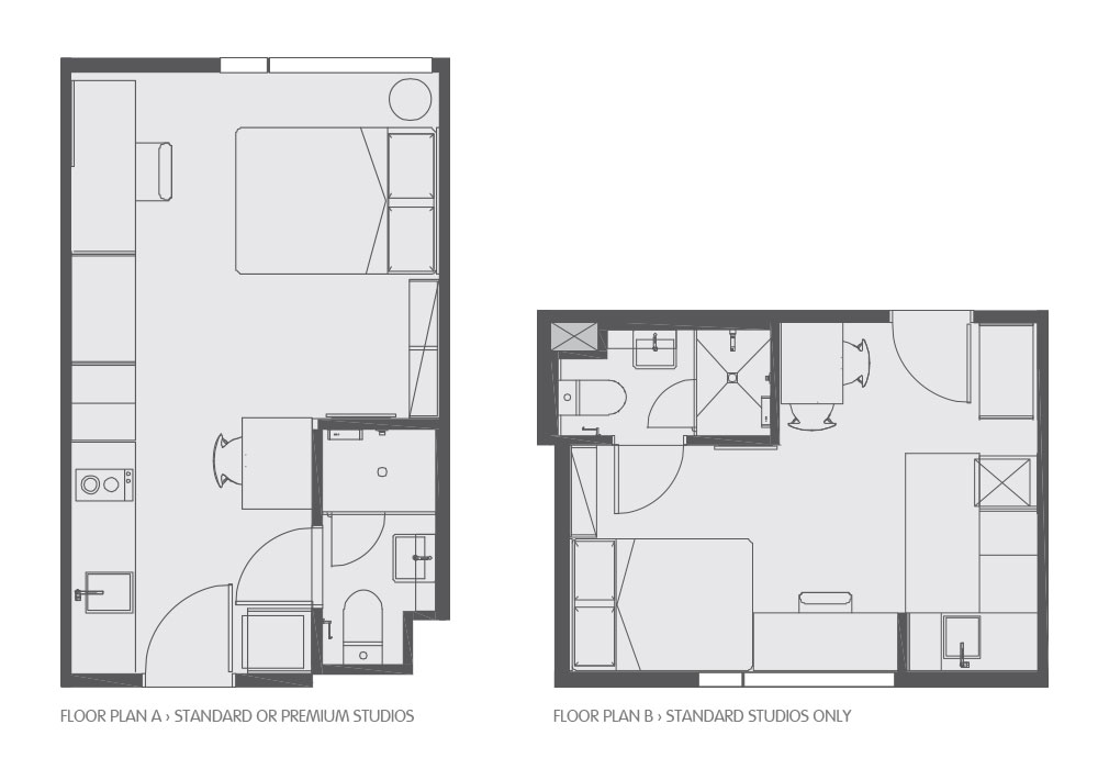  Standard Studio Apartment  -  Iglu Melbourne City  - Gallery -  6