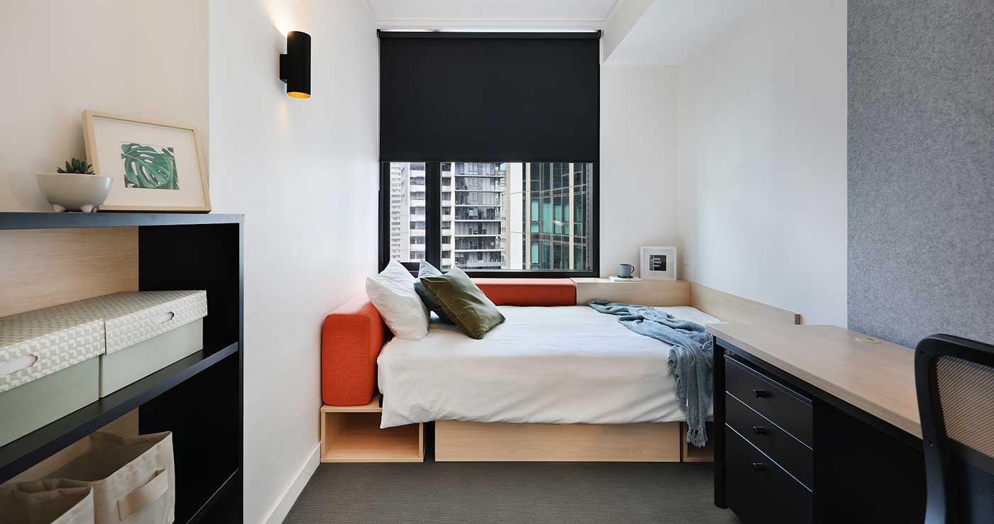  Single Bedroom – 5 Share Apt  -  Iglu Melbourne City  - Gallery -  1