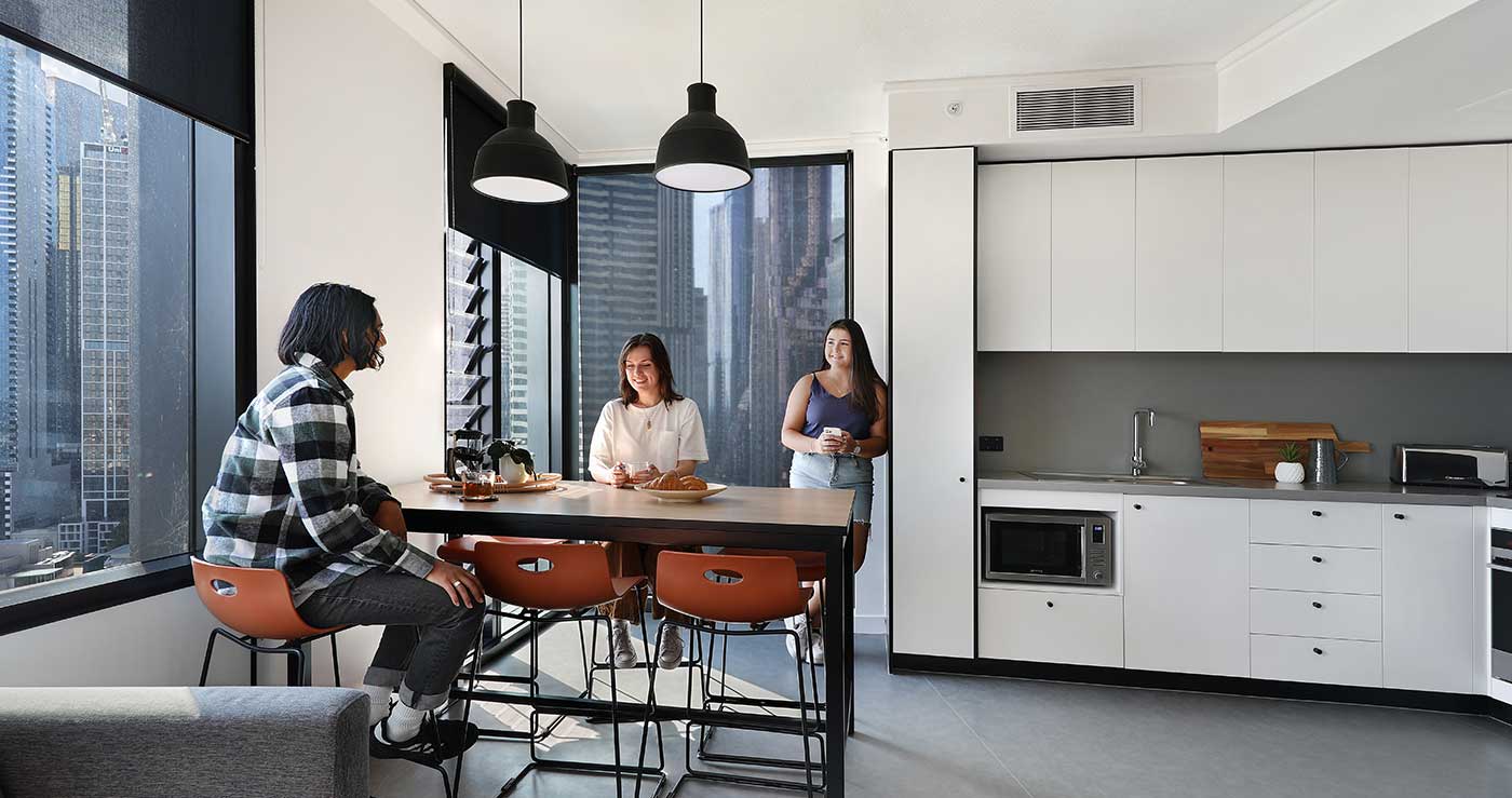  Single Bedroom – 5 Share Apt  -  Iglu Melbourne City  - Gallery -  4