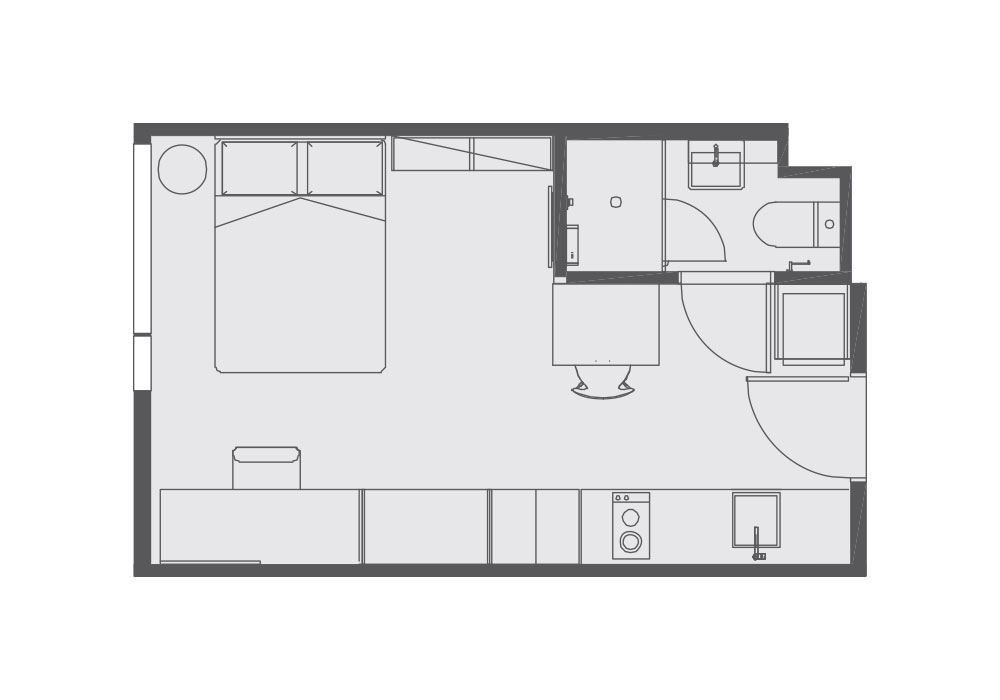  Premium Studio Apartment  -  Iglu Melbourne City  - Gallery -  2
