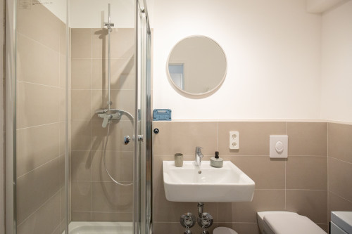 Fully furnished studio apartment with terrace