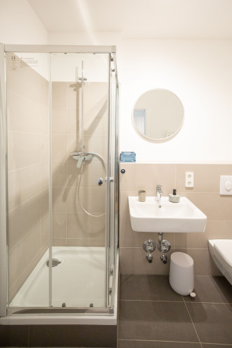 Fully furnished studio apartment with terrace