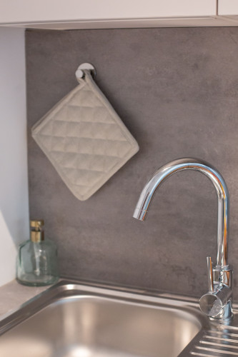 Fully furnished studio apartment with terrace