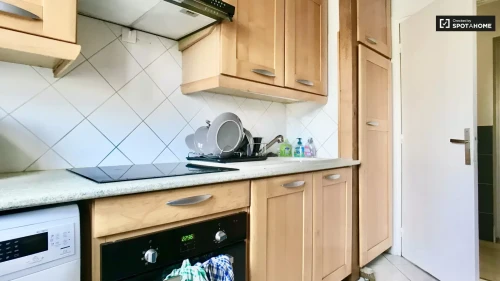 Room in a shared 4-bedroom apartment for rent in Floréal-Allende-Mutuelle - Gallery - 8