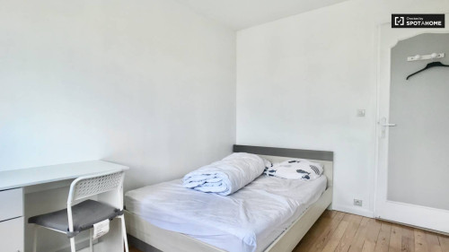 Room in a shared 4-bedroom apartment for rent in Floréal-Allende-Mutuelle - Gallery - 21