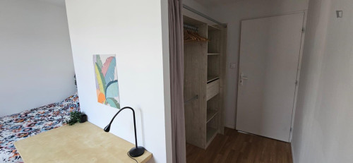 Welcoming double bedroom in Villeurbanne