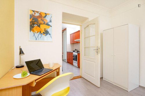 Beautiful and sunny double bedroom in Jezerka