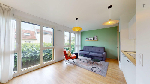 Attractive studio in Ivry-sur-Seine