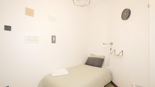 Comfy single bedroom in Dreta de l'Eixample