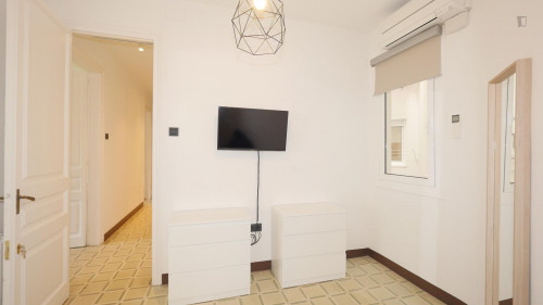Comfy single bedroom in Dreta de l'Eixample - Gallery - 5