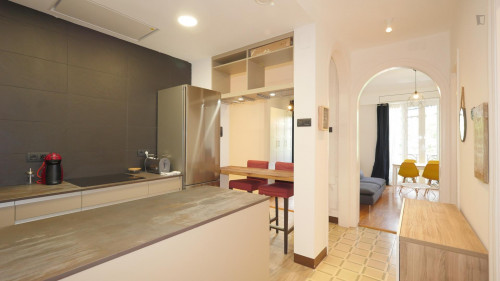 Comfy single bedroom in Dreta de l'Eixample - Gallery - 17