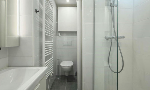 Studio in Paris 18th arrondissement, near Marx Dormoy metro station