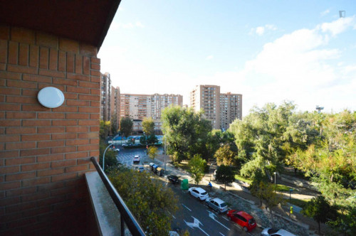 Cool double bedroom in a 3-bedroom apartment near Universitat de València