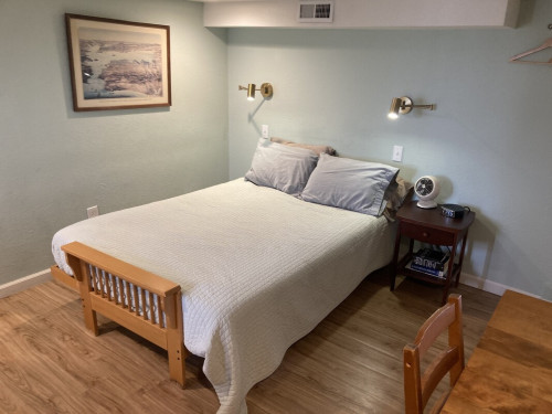 Room with private entrance