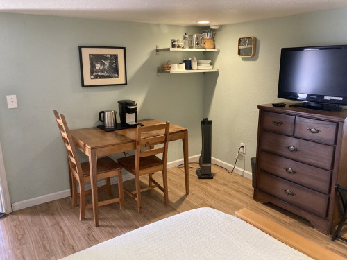 Room with private entrance