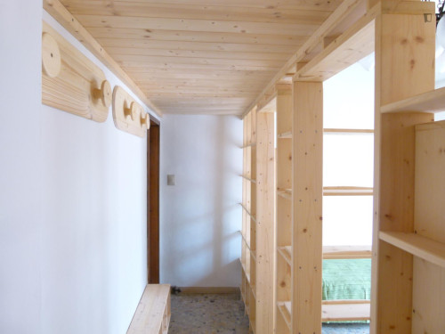 Singe Bed in Shared Bedroom in Bologna