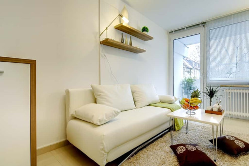 Ruhige möblierte 1-Zimmer Wohnung mit Balkon zum Hinterhof / in München Milbertshofen - Schwabing Nord - Gallery - 28