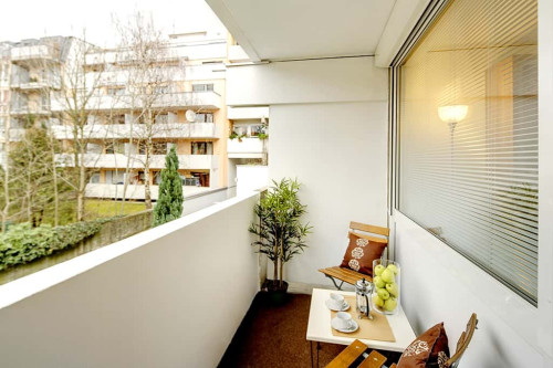 Ruhige möblierte 1-Zimmer Wohnung mit Balkon zum Hinterhof / in München Milbertshofen - Schwabing Nord - Gallery - 26
