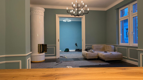Luxuriöse 2,5-Zimmer Küche Bad Wohnung im 1. OG im Johannesviertel Darmstadt
