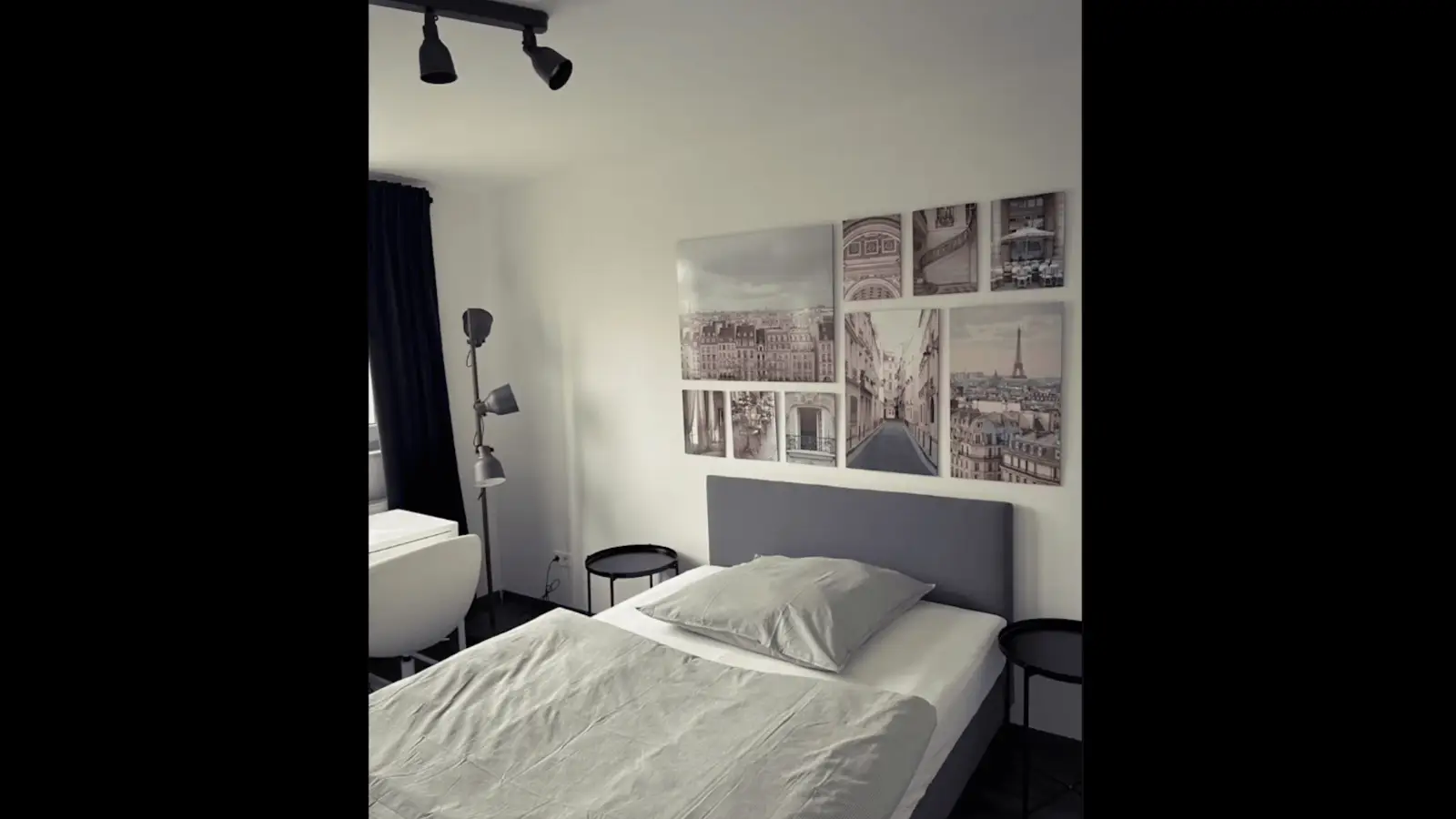  Bedroom 1  -  Room in a shared 3-bedroom apartment for rent in Frankfurt am Main, all bills included  - Gallery -  1