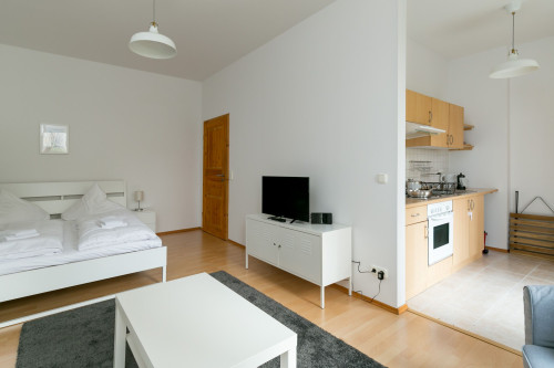 Compact Living by the Spree – ideal for studies, project stays, or a fresh start in Berlin