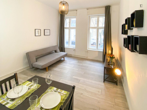 Ample 1-Bedroom apartment near Ostkreuz
