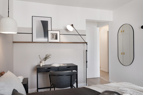 2 Bedrooms and balcony in Charonne