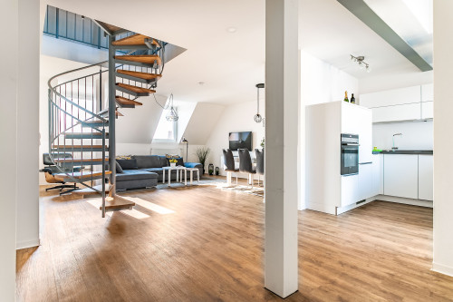 4 Zimmer - Penthouse - Wohnung