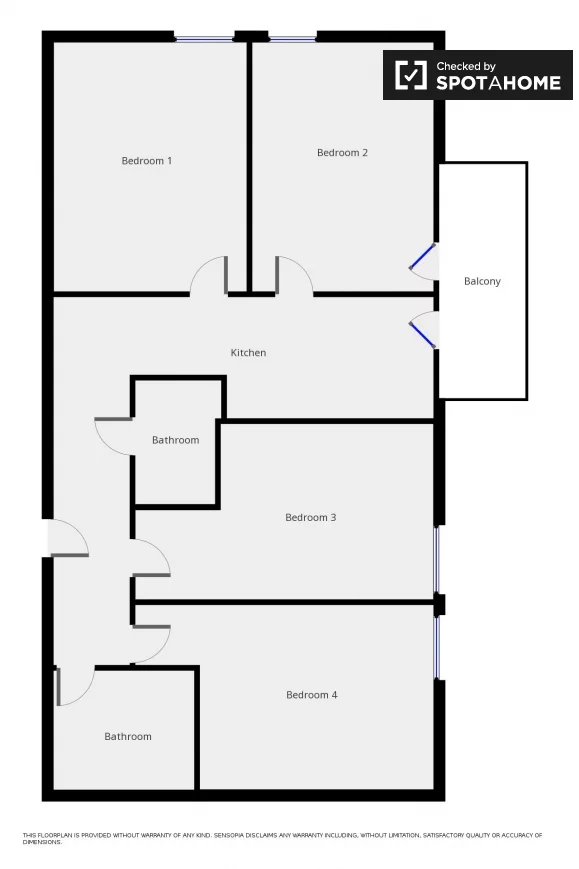 Bedroom 4 - 7