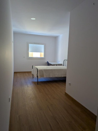 Nice bedroom in a 4-bedroom flat