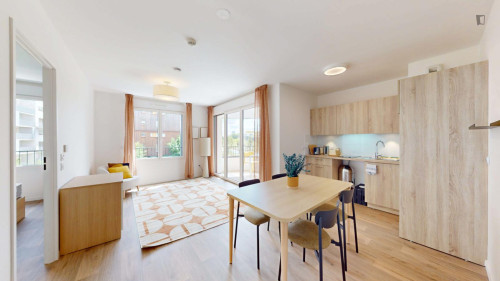 Comfy single bedroom in Asnières-sur-Seine