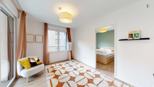 Cosy single bedroom in Asnières-sur-Seine