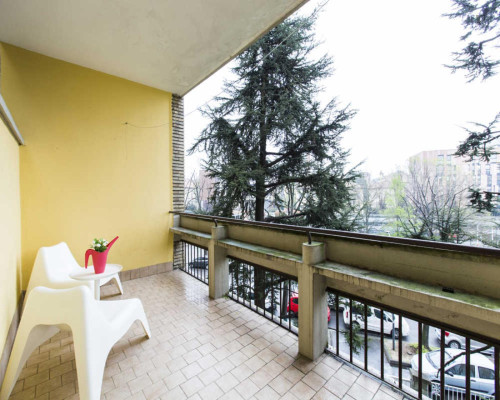 Comfy single bedroom with. a balcony, in the Porta Romana area  - Gallery -  5