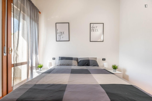 Comfy double bedroom near Padua Gino Allegri Airport
