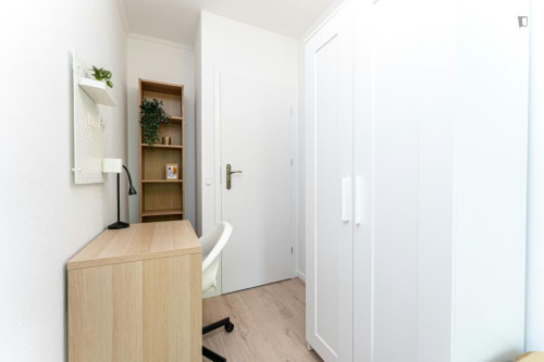 Comfy single bedroom in Treptow