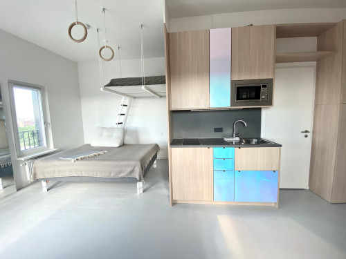 17. floor with gym near central station