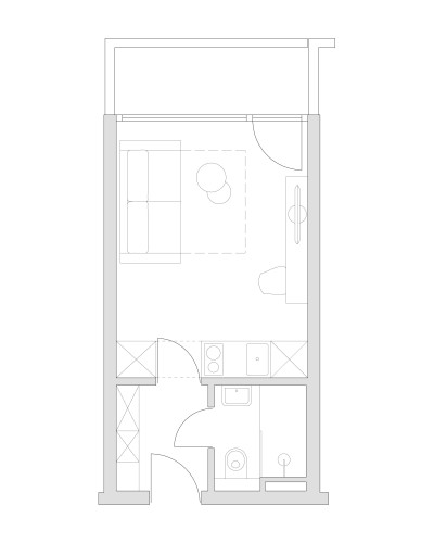 New! Freshly Renovated 1-Room Apartment – Central, Modern and Fully Equipped - Gallery - 14