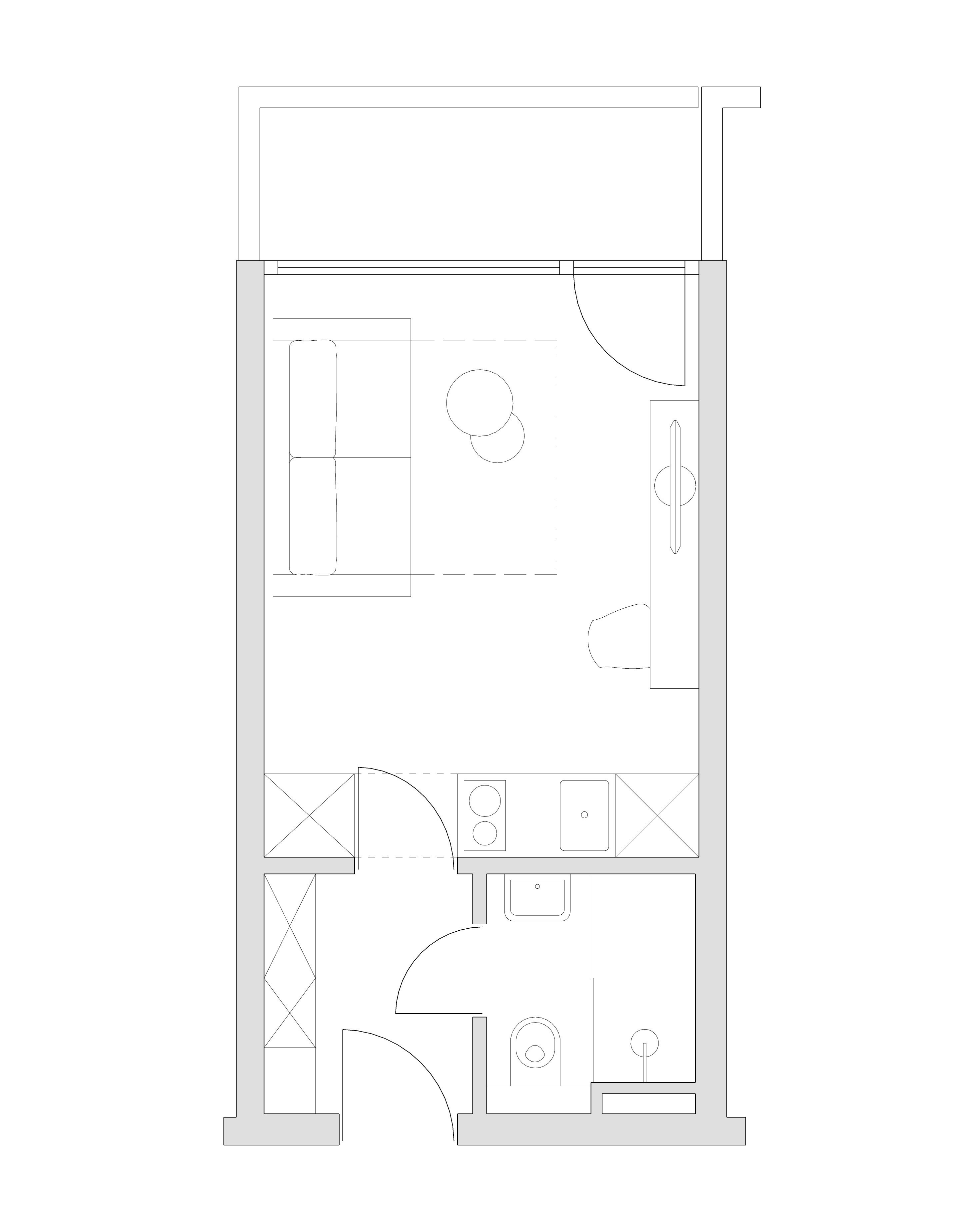 New! Freshly Renovated 1-Room Apartment – Central, Modern And Fully Equipped - 1