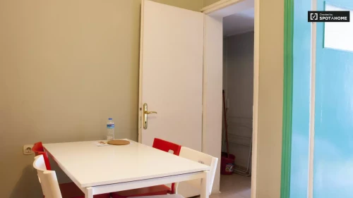 Bedroom 1 with double bed and balcony 16