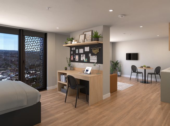  Deluxe Studio - Penthouse  -  Fusion Leeds  - Gallery -  2
