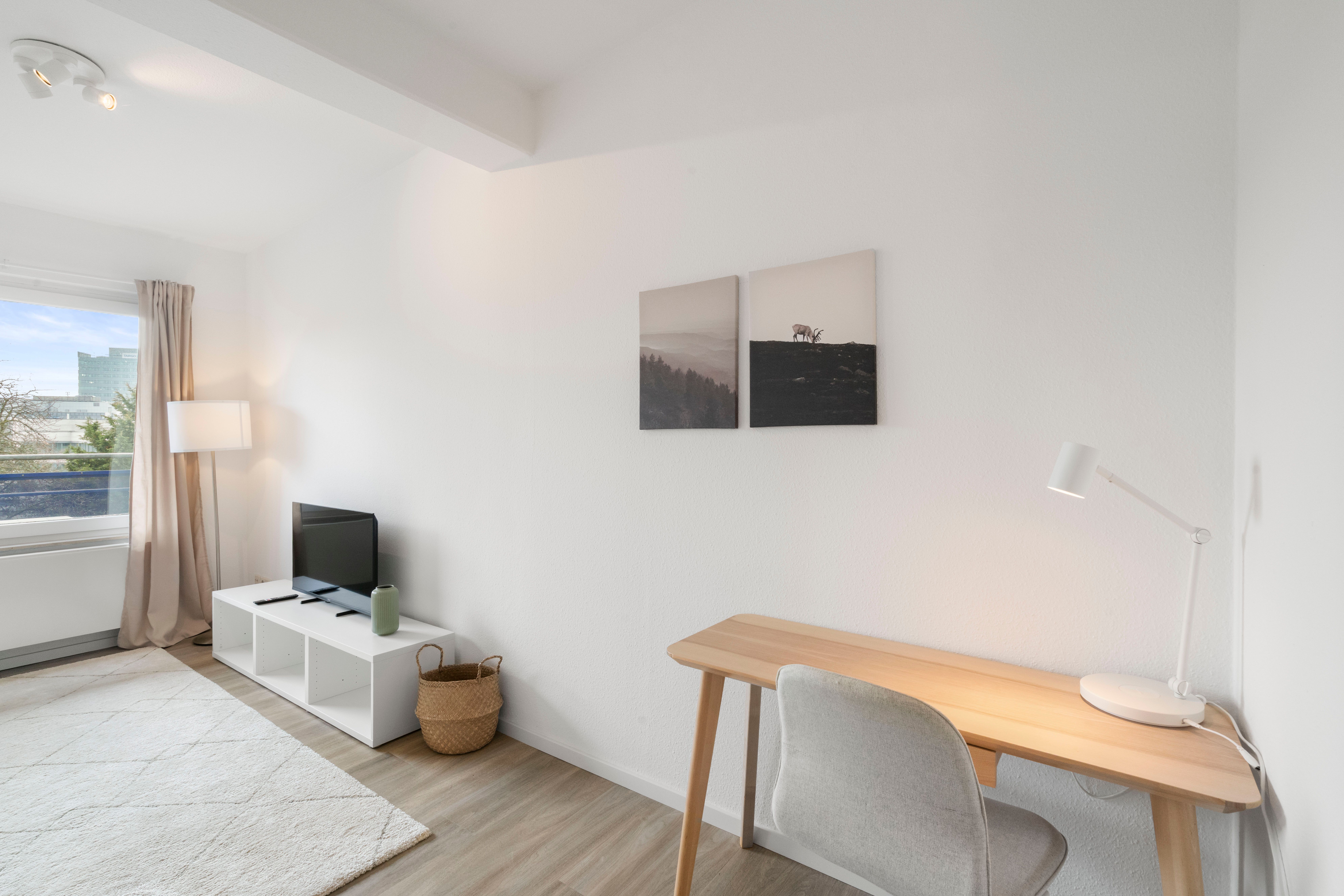  Serviced Apartment With Balcony & Separate Bedroom – Walking Distance To Duisburg Hbf  -  Serviced Apartment with Balcony & Separate Bedroom – Walking Distance to Duisburg Hbf  - Gallery -  12